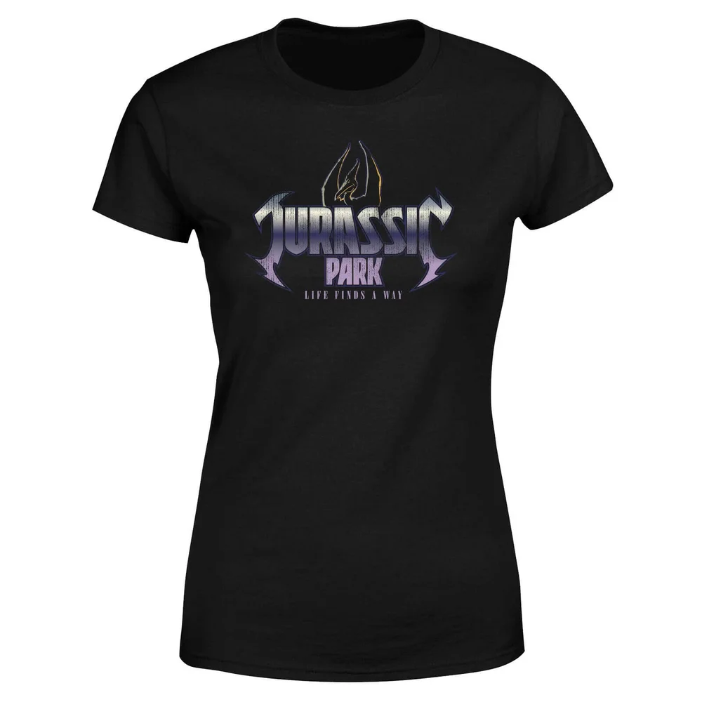 Jurassic Park Life Finds A Way Women's T-Shirt - Zwart - S Afbeelding 1