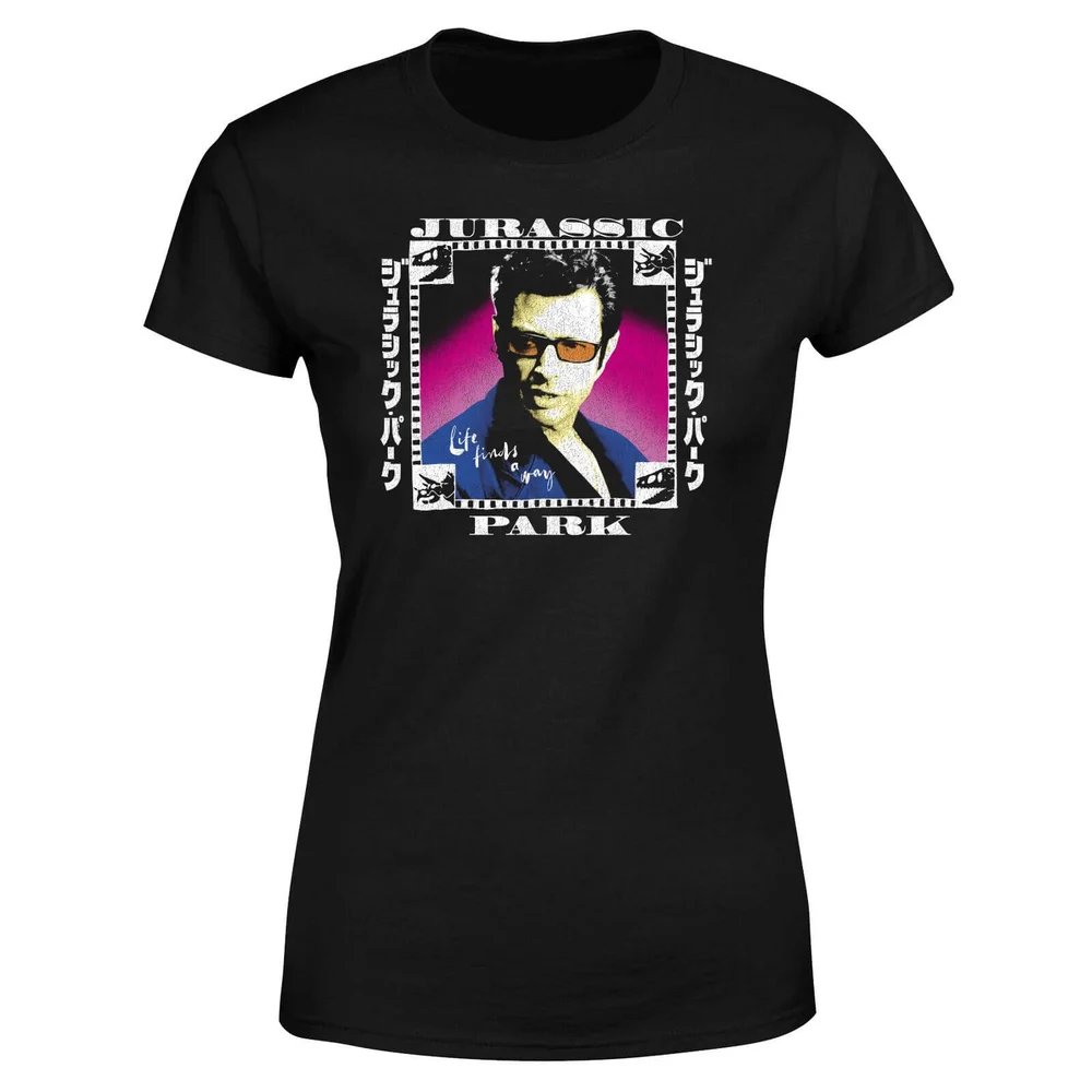 Jurassic Park Jeff Women's T-Shirt - Zwart - S Afbeelding 1