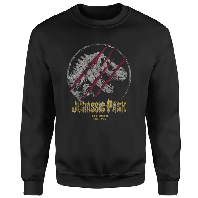 Jurassic Park Lost Control Sweatshirt - Zwart