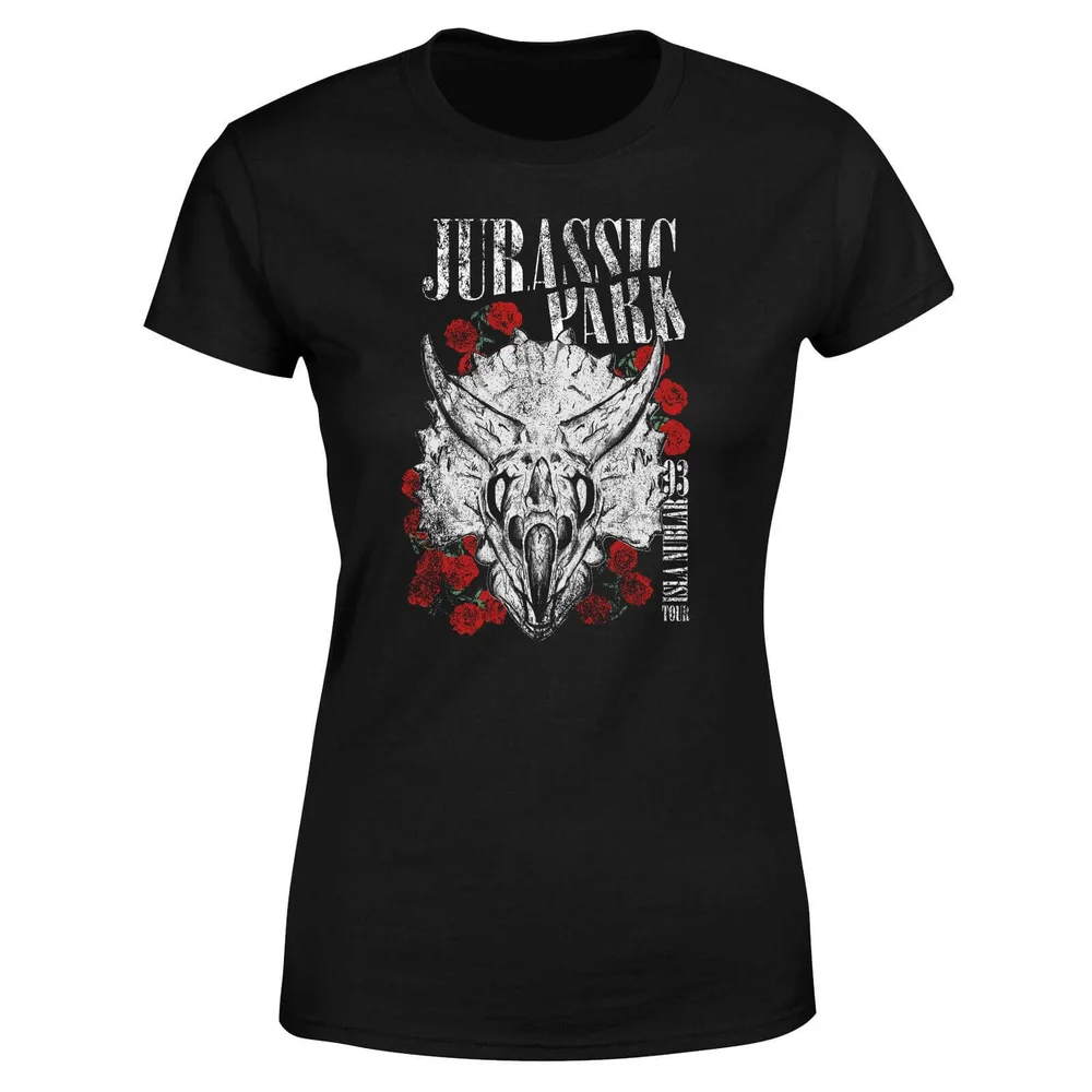 Jurassic Park Isla Nublar 93 Women's T-Shirt - Zwart - S Afbeelding 1