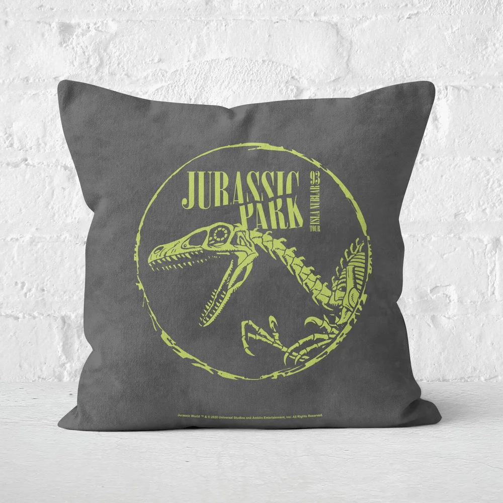 Jurassic Park Skell Square Cushion - 50x50cm - Soft Touch Afbeelding 1