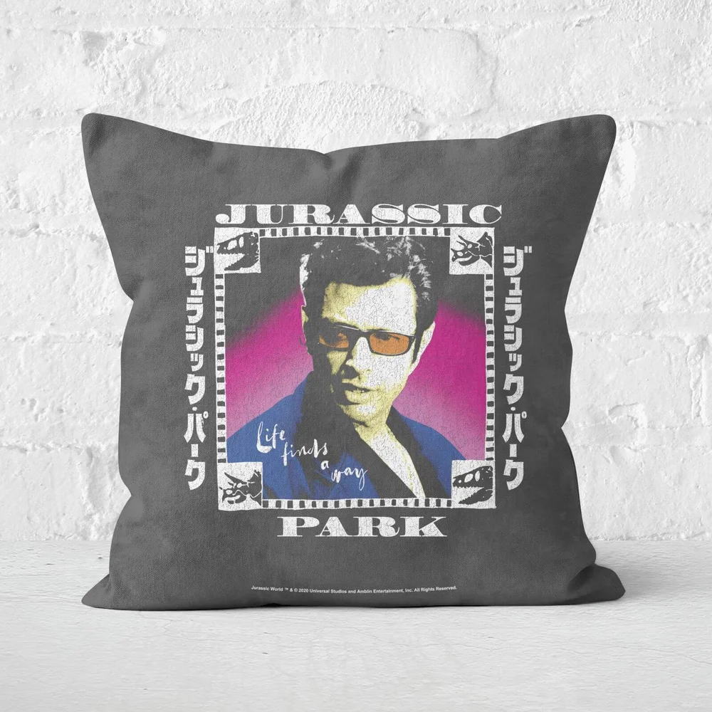 Jurassic Park Jeff Square Cushion - 50x50cm - Soft Touch Afbeelding 1