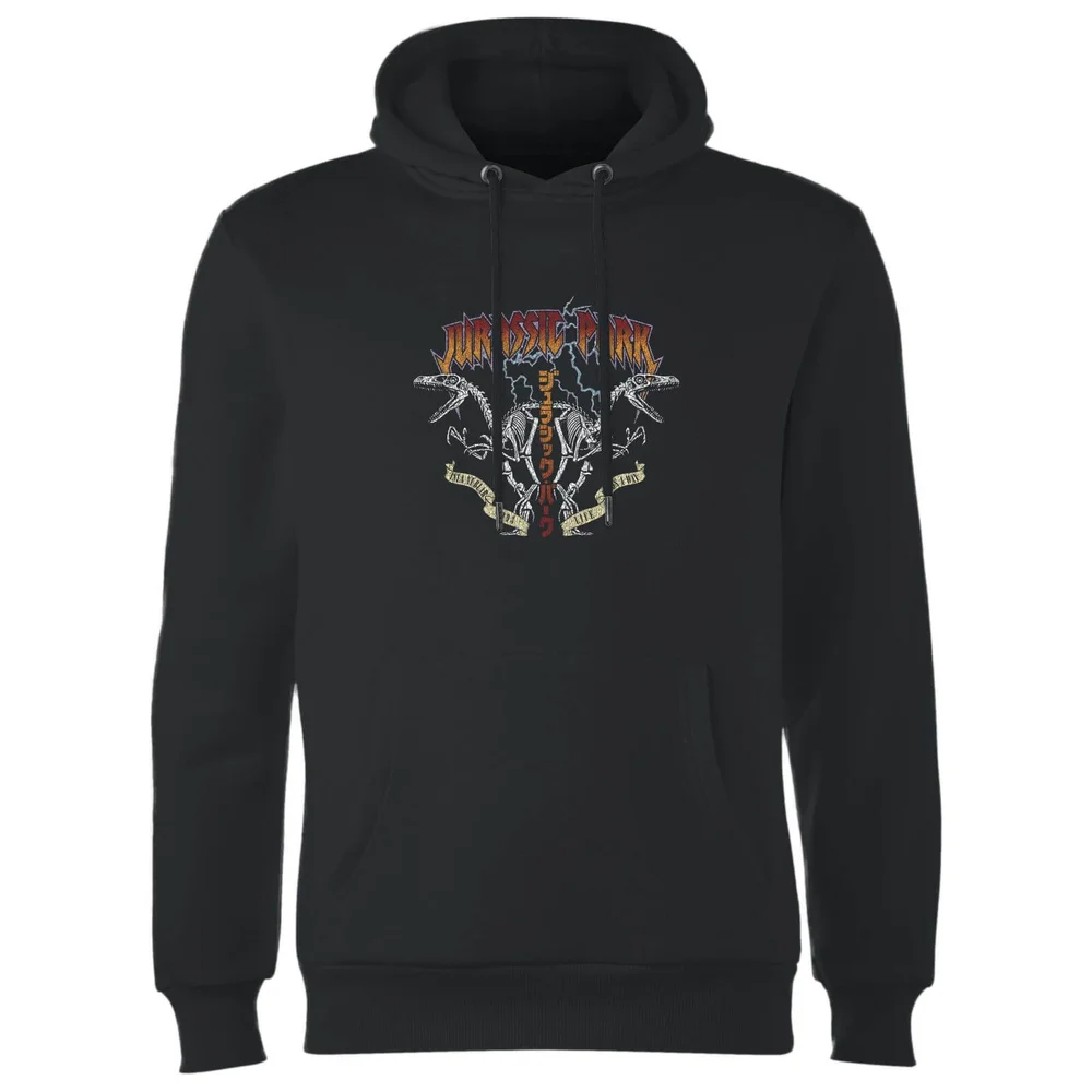 Jurassic Park Raptor Twinz Hoodie - Zwart - S Afbeelding 1