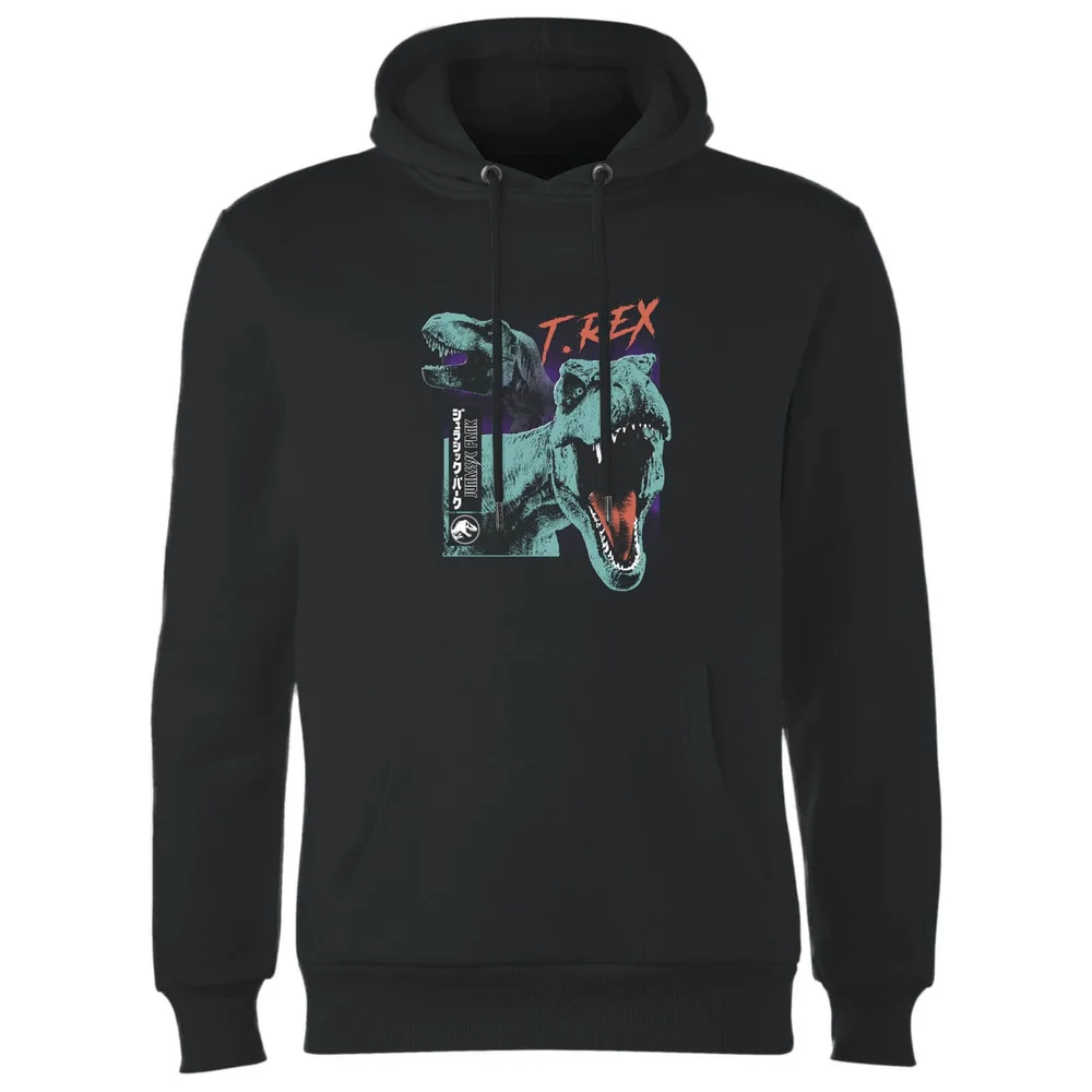 Jurassic Park T-REXES Hoodie - Zwart - S Afbeelding 1