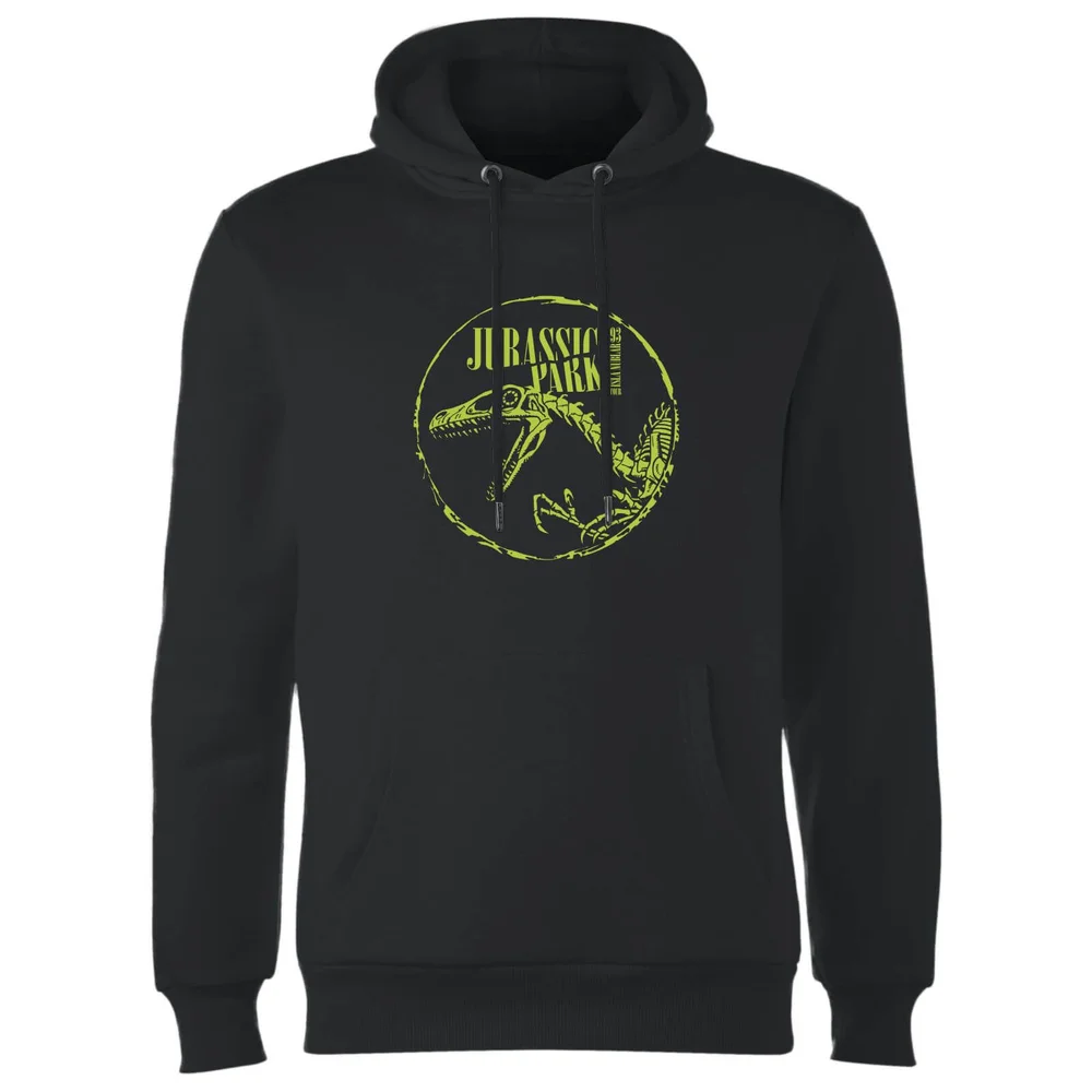 Jurassic Park Skell Hoodie - Zwart - S Afbeelding 1