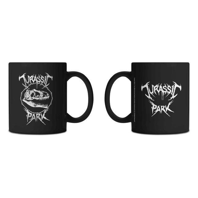 Jurassic Park Deathmetal mok - Zwart