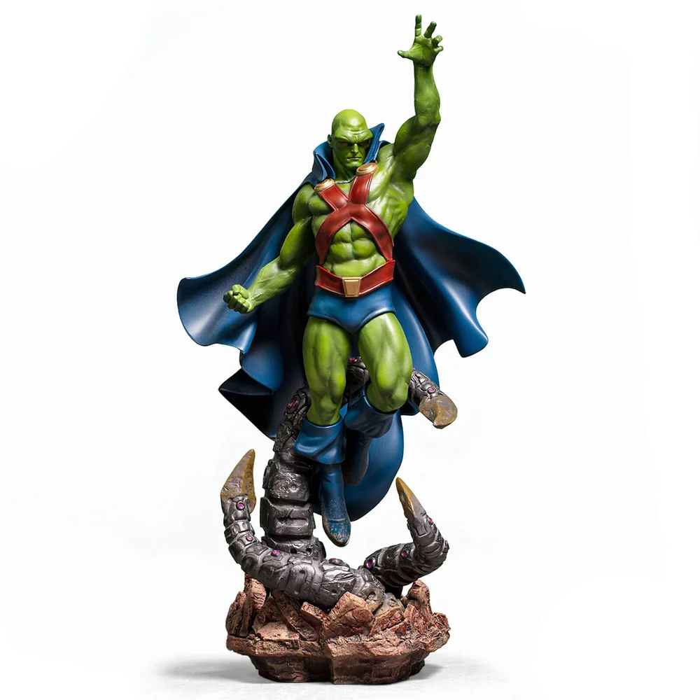 Iron Studios DC Comics Kunst Schaal Beeldje 1/10 Martian Manhunter door Ivan Reis 31 cm Afbeelding 1
