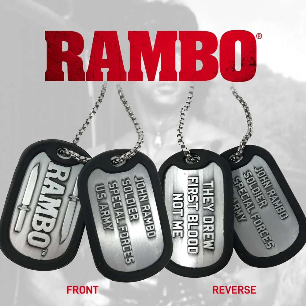 Rambo Dogtags Afbeelding 1