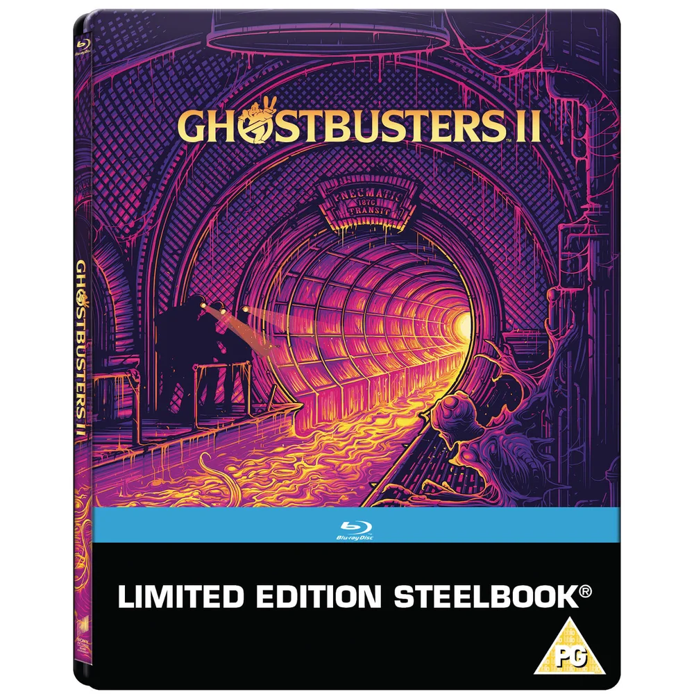 GhostBusters II (1989) - Zavvi Exclusief Blu-ray Steelbook Afbeelding 1