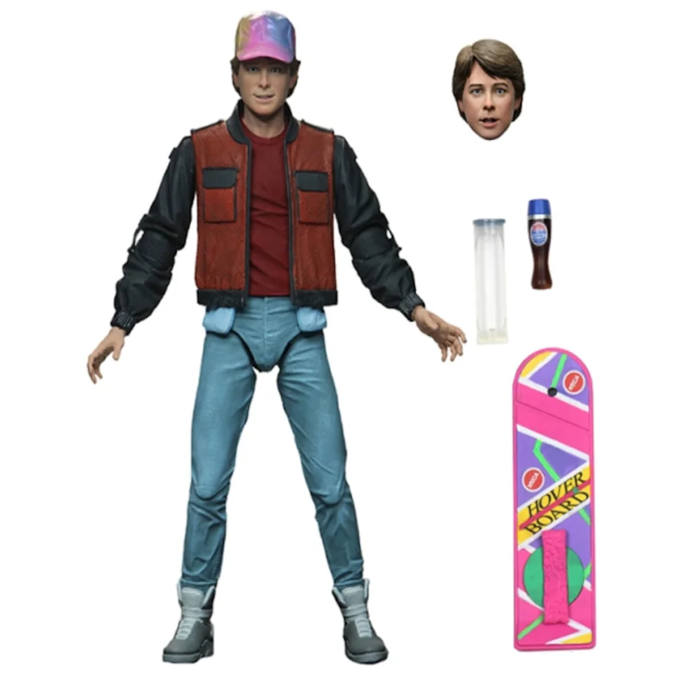 NECA Back to the Future Part 2 7" Scale Action Figure - Ultimate Marty McFly Afbeelding 1