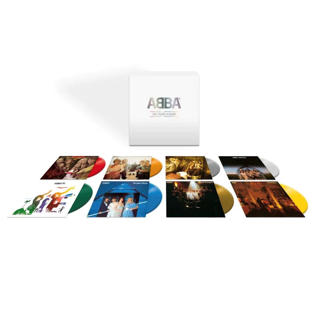 ABBA - The Studio Albums Coloured Vinyl Box Set Afbeelding 1