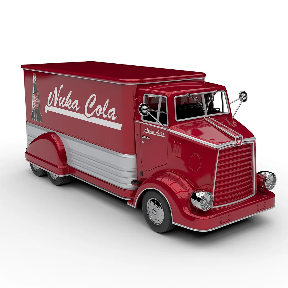 The Wand Company Fallout Limited Edition Diecast Nuka-Cola Delivery Truck Afbeelding 1