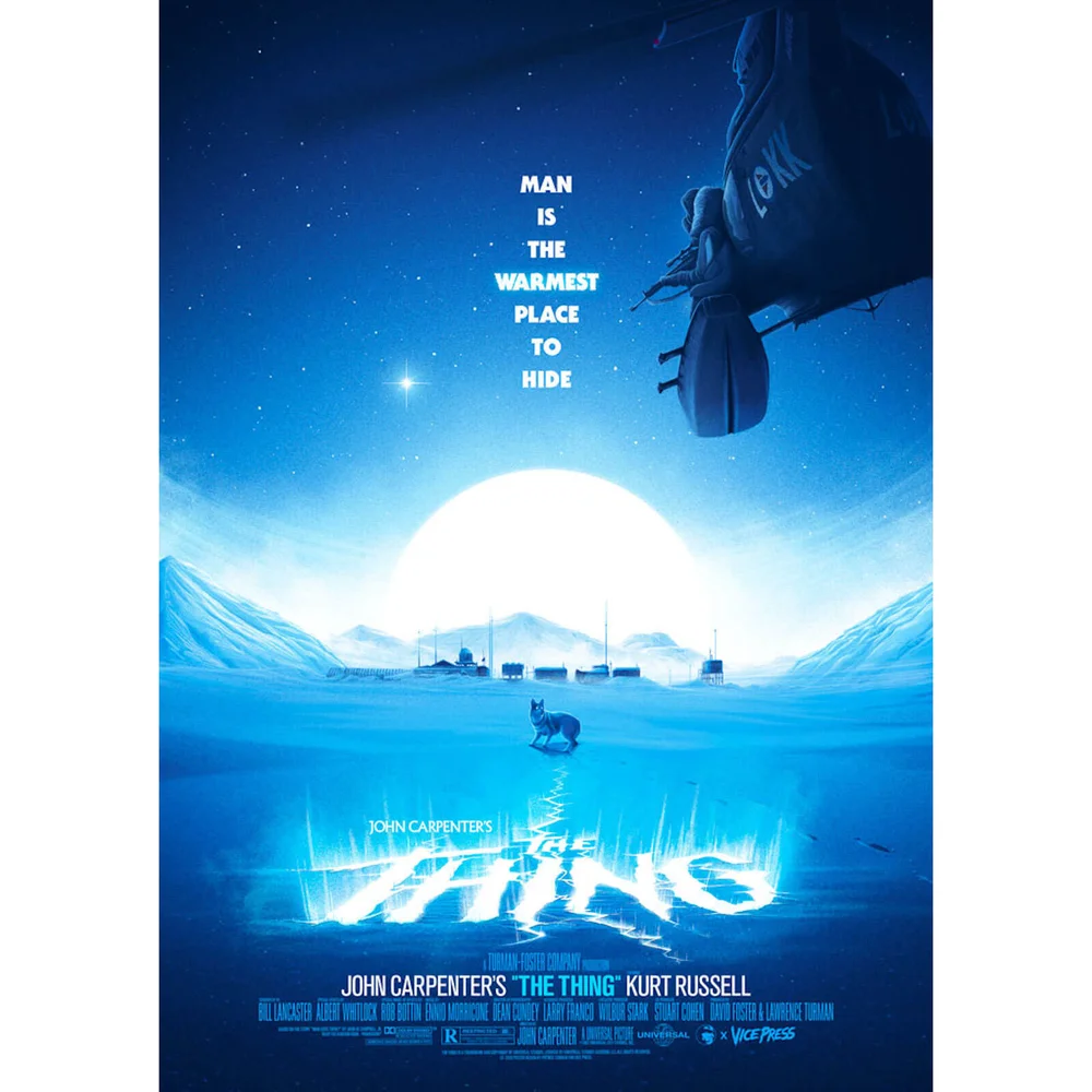 The Thing Lithograph by Patrick Connan (Blue Variant) Afbeelding 1