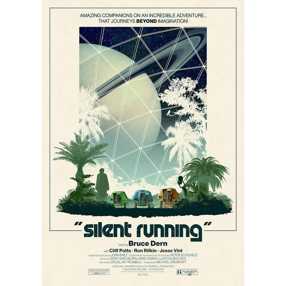 Silent Running Litho door Matt Ferguson Afbeelding 1