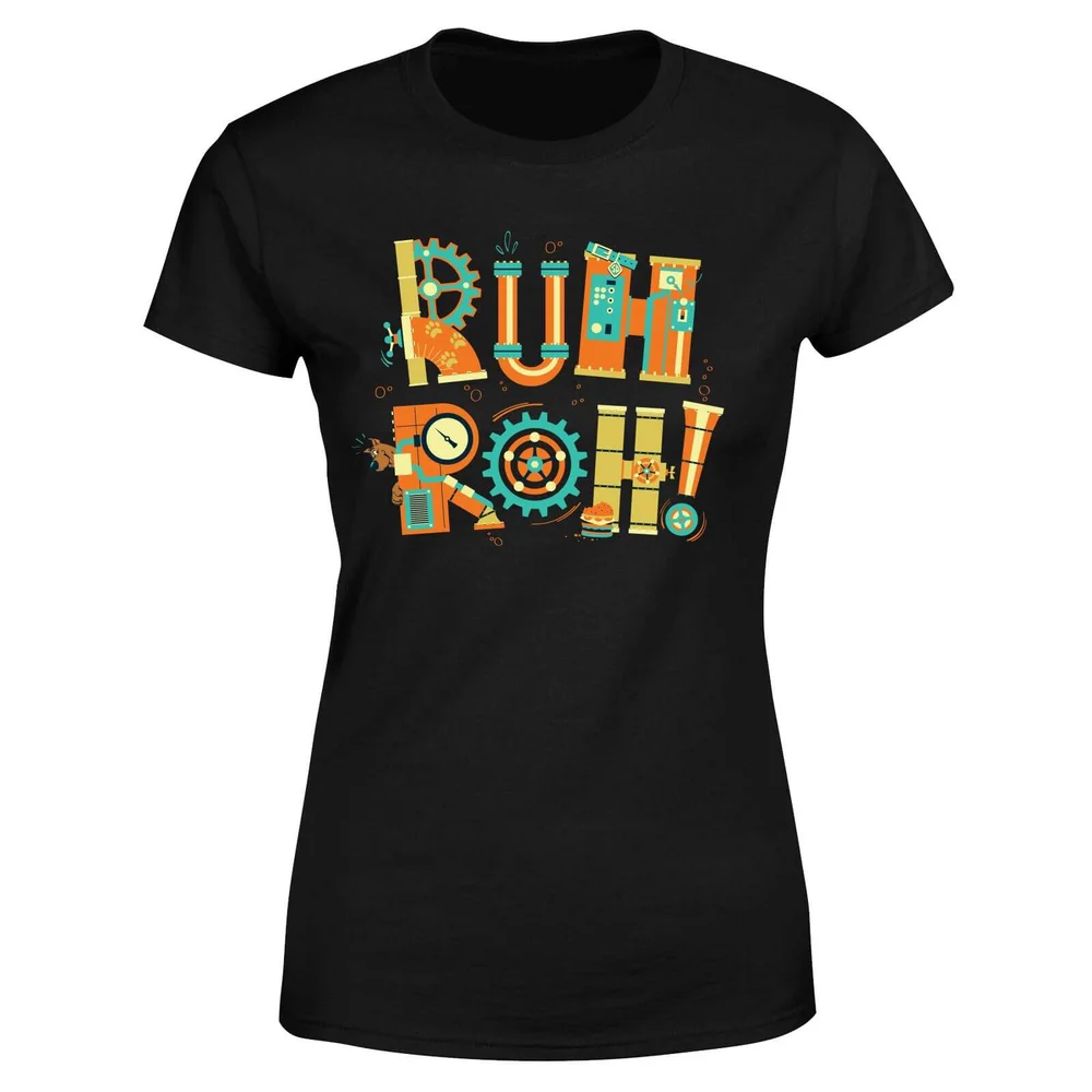 Ruh-Roh! Clockwork Women's T-Shirt - Black - S Afbeelding 1