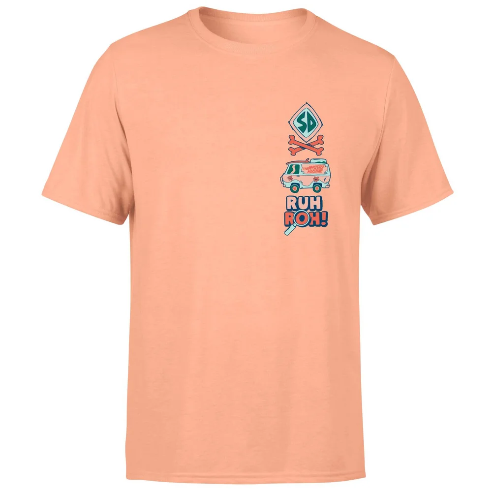Ruh-Roh! Men's T-Shirt - Coral - S Afbeelding 1
