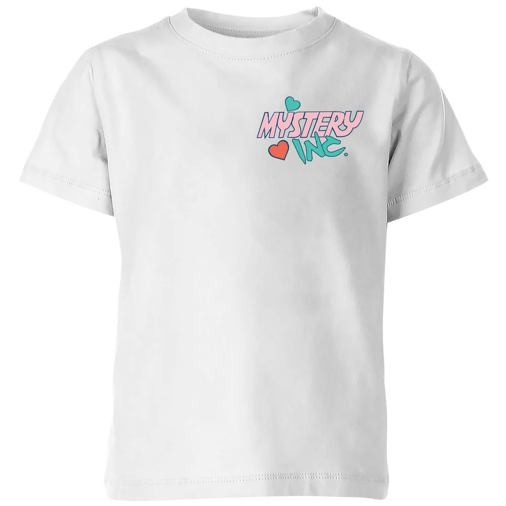 Mystery Inc Pocket Kids' T-Shirt - White - 98/104 (3-4 jaar) Afbeelding 1