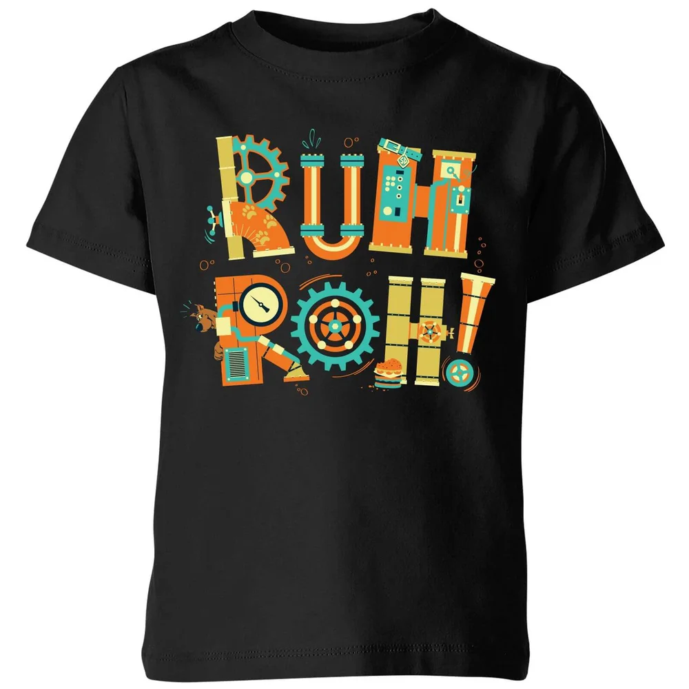 Ruh-Roh! Clockwork Kids' T-Shirt - Black - 98/104 (3-4 jaar) Afbeelding 1