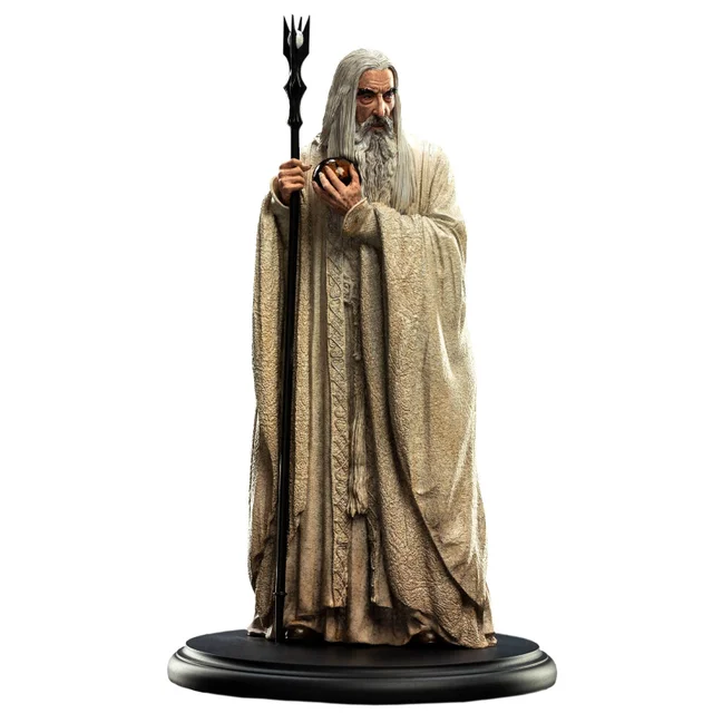 Weta Collectibles Lord of the Rings Beeld Saruman de Witte 19 cm