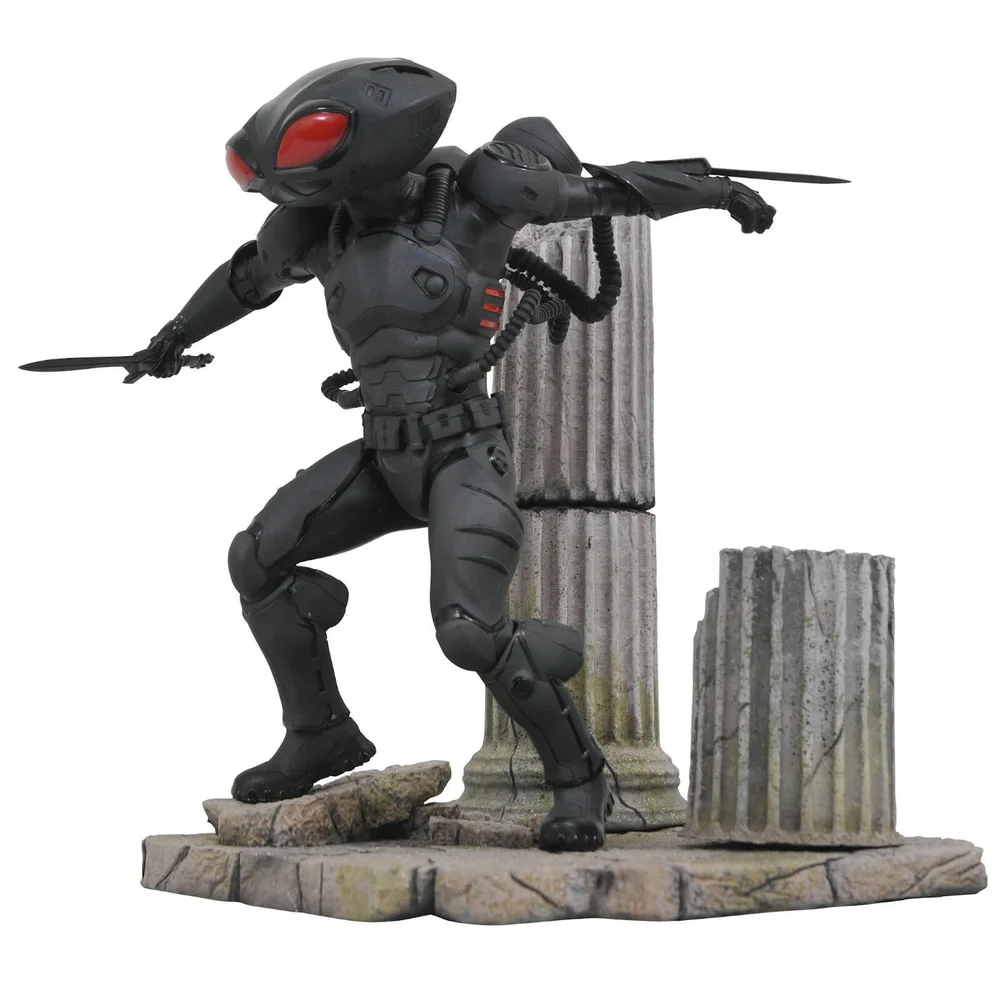 Diamond Select DC Movie Gallery PVC Figuur - Black Manta Afbeelding 1