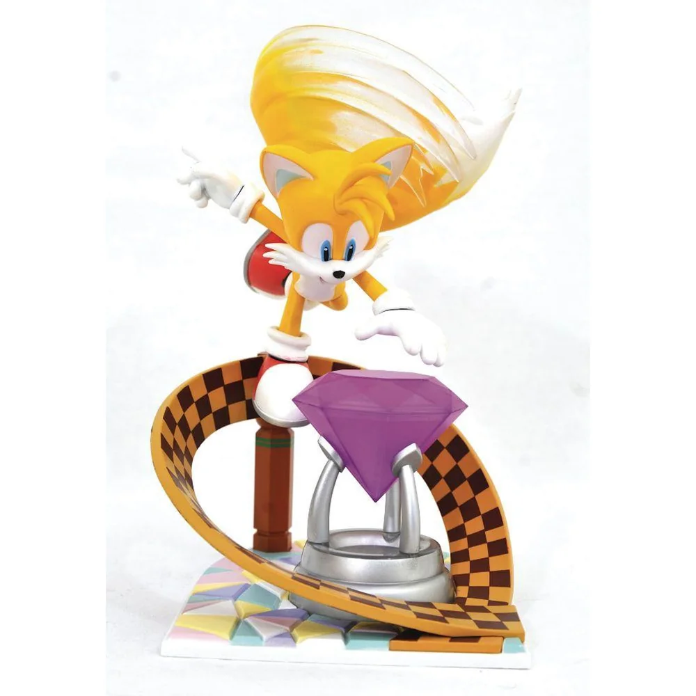 Sonic the Hedgehog Gallery Tails PVC Figuur Exclusief Afbeelding 1