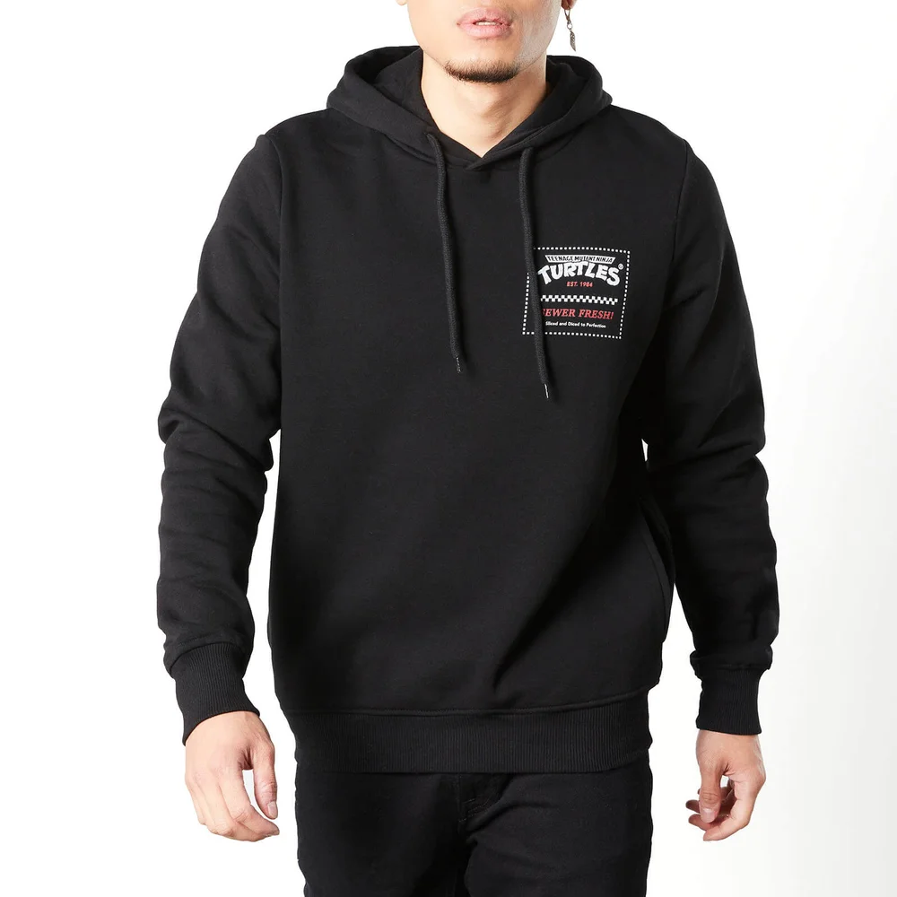 Teenage Mutant Ninja Turtles Sewer Fresh Hoodie - Zwart - S Afbeelding 1