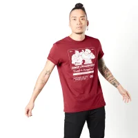 Teenage Mutant Ninja Turtles Bebop And Rocksteady Unisex T-Shirt - Bordeaux