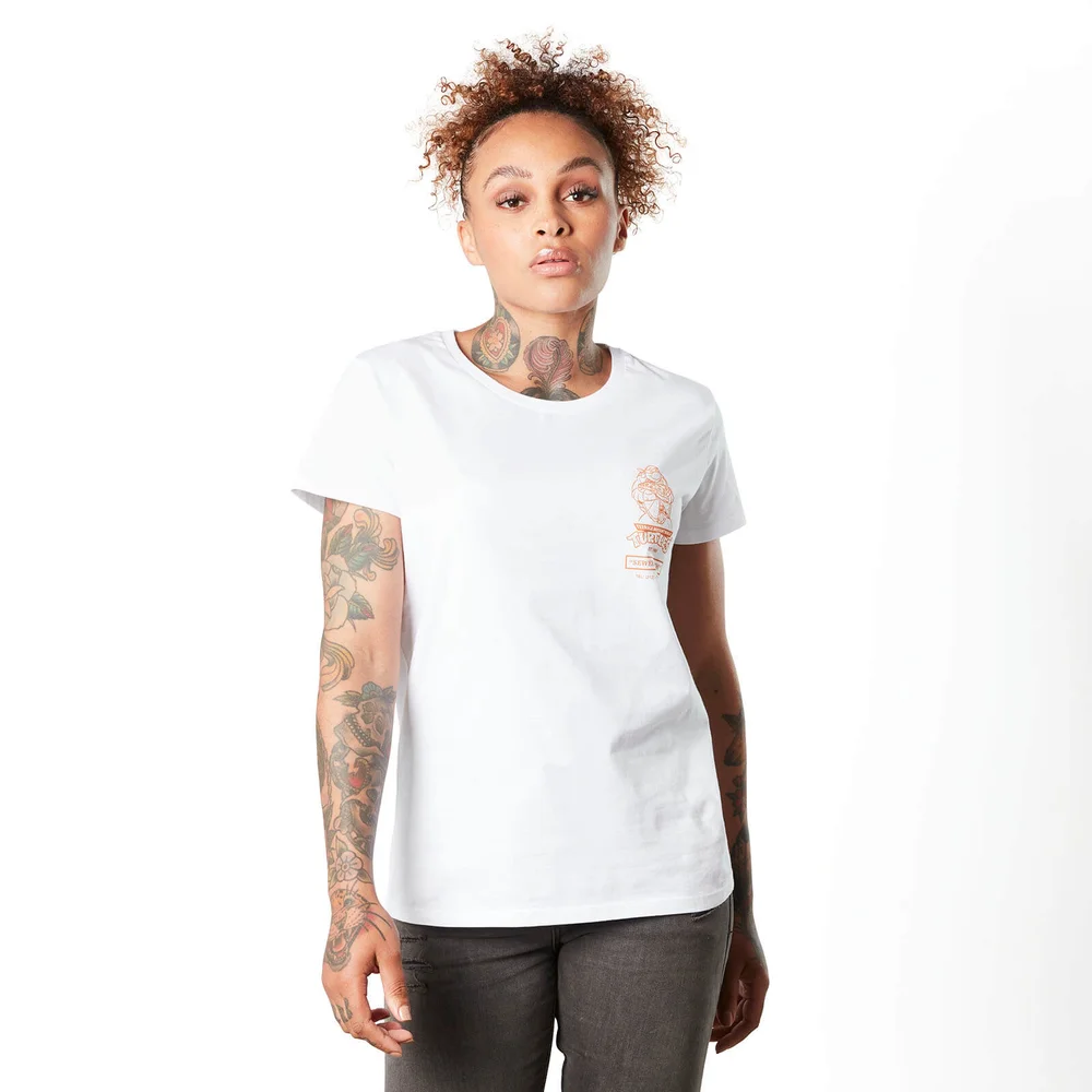 Teenage Mutant Ninja Turtles Turtle Power Women's T-Shirt - Wit - XS Afbeelding 1