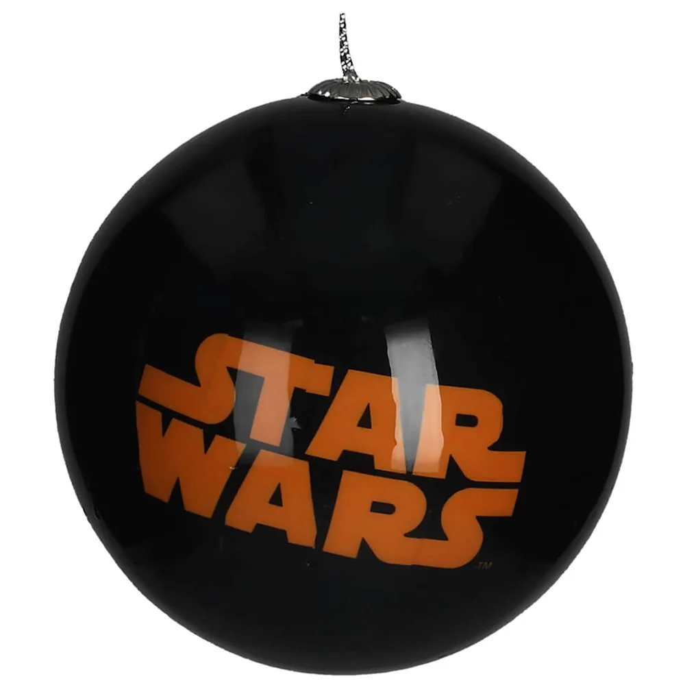Star Wars Christmas Bauble - Orange Logo Afbeelding 1
