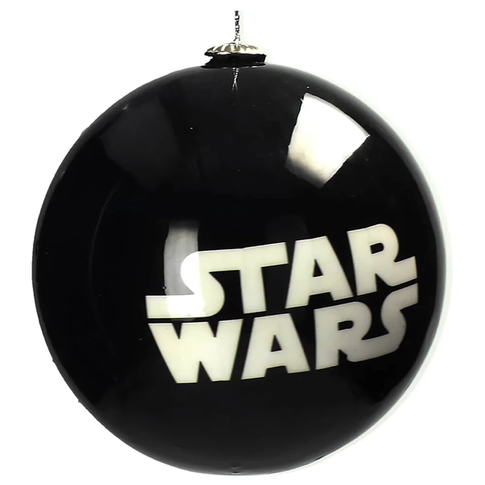 Star Wars Christmas Bauble - White Logo Afbeelding 1