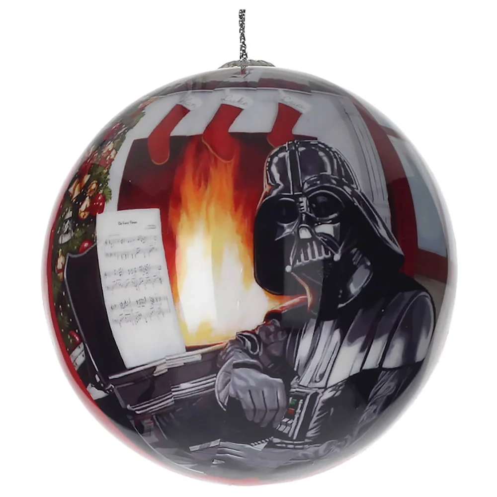 Star Wars Christmas Bauble - Darth Vader Piano Afbeelding 1