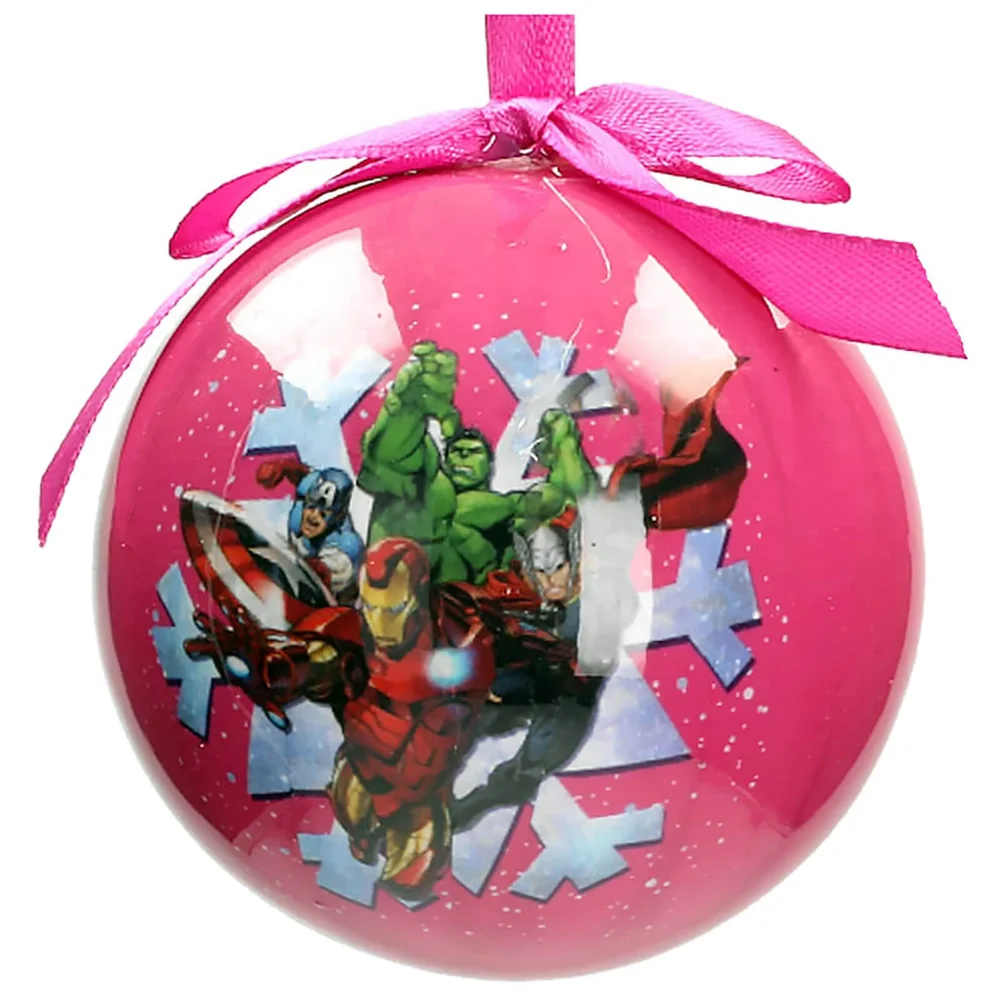 Marvel Christmas Bauble - Characters Snowflake Afbeelding 1