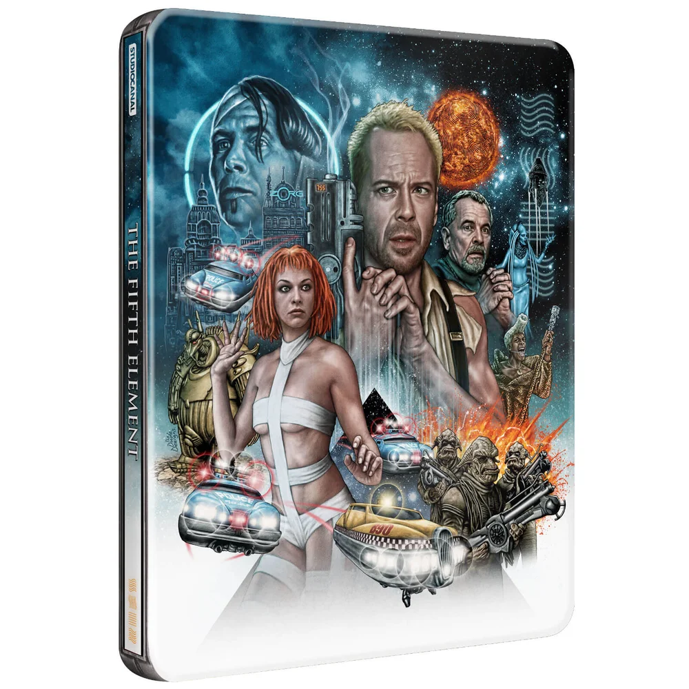 The Fifth Element - Zavvi Exclusief 4K Ultra HD Steelbook (Inclusief 2D Blu-ray) Afbeelding 1
