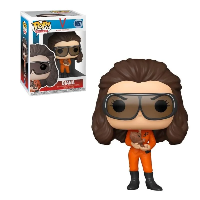 V TV Show Diana in Bril met Rodent Pop! Vinylfiguur Afbeelding 1