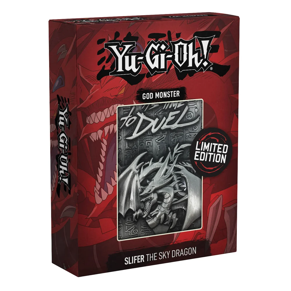 Yu-Gi-Oh! Limited Edition God Card - Slifer the Sky Dragon Afbeelding 1