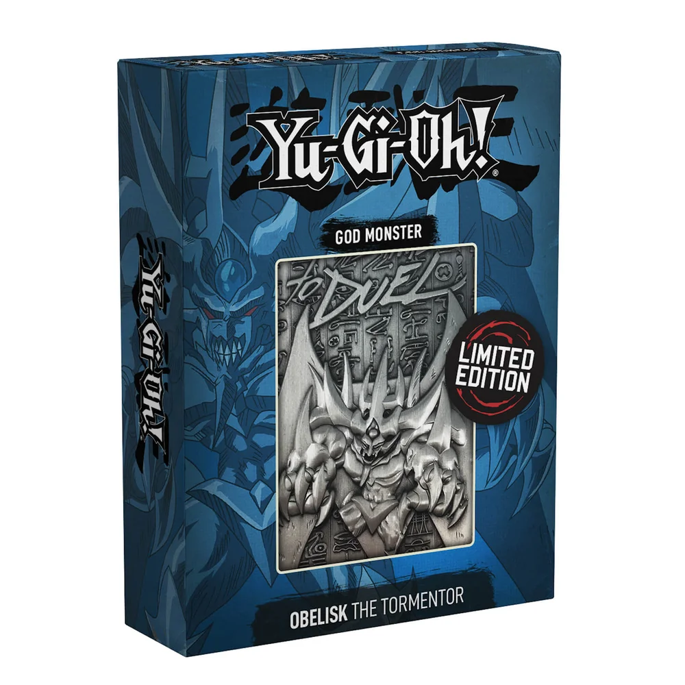 Yu-Gi-Oh! Limited Edition God Card - Obelisk the Tormentor Afbeelding 1