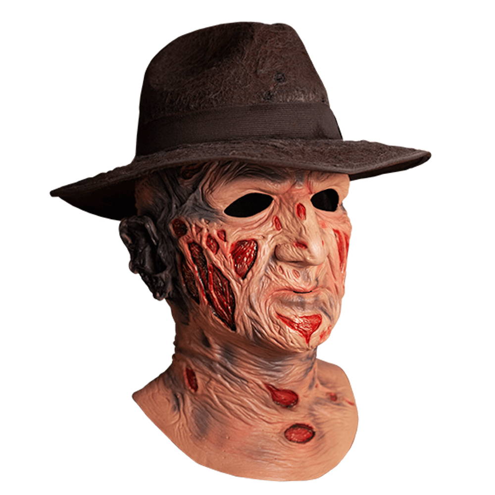 Trick or Treat Nightmare on Elm Street Deluxe Freddy Masker met Hoed Afbeelding 1