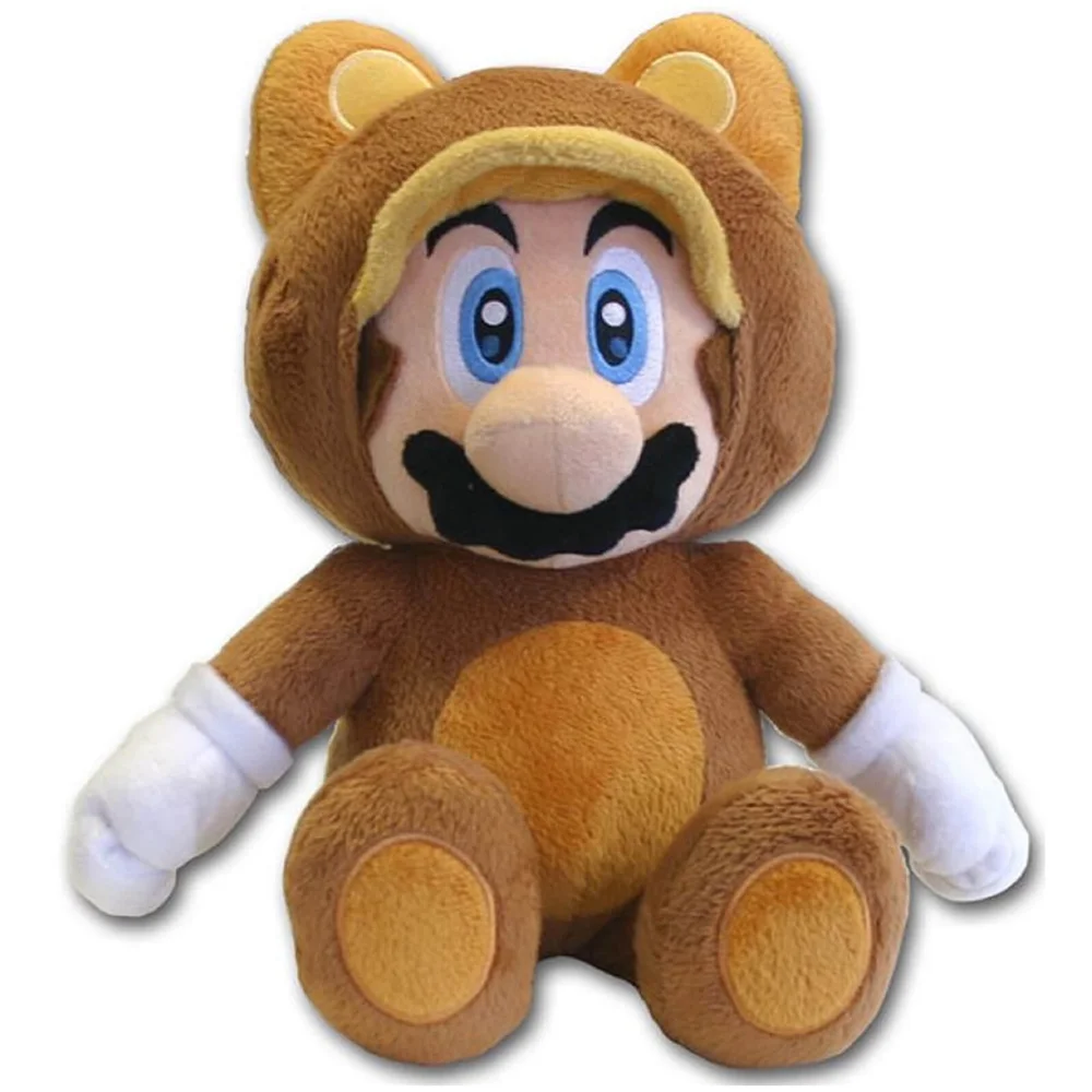 Nintendo Super Mario - Tanooki Plush 21cm Afbeelding 1