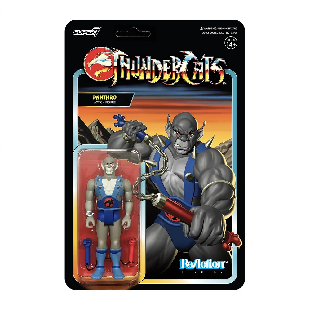 Super7 Thundercats ReActiefiguur - Panthro Afbeelding 1