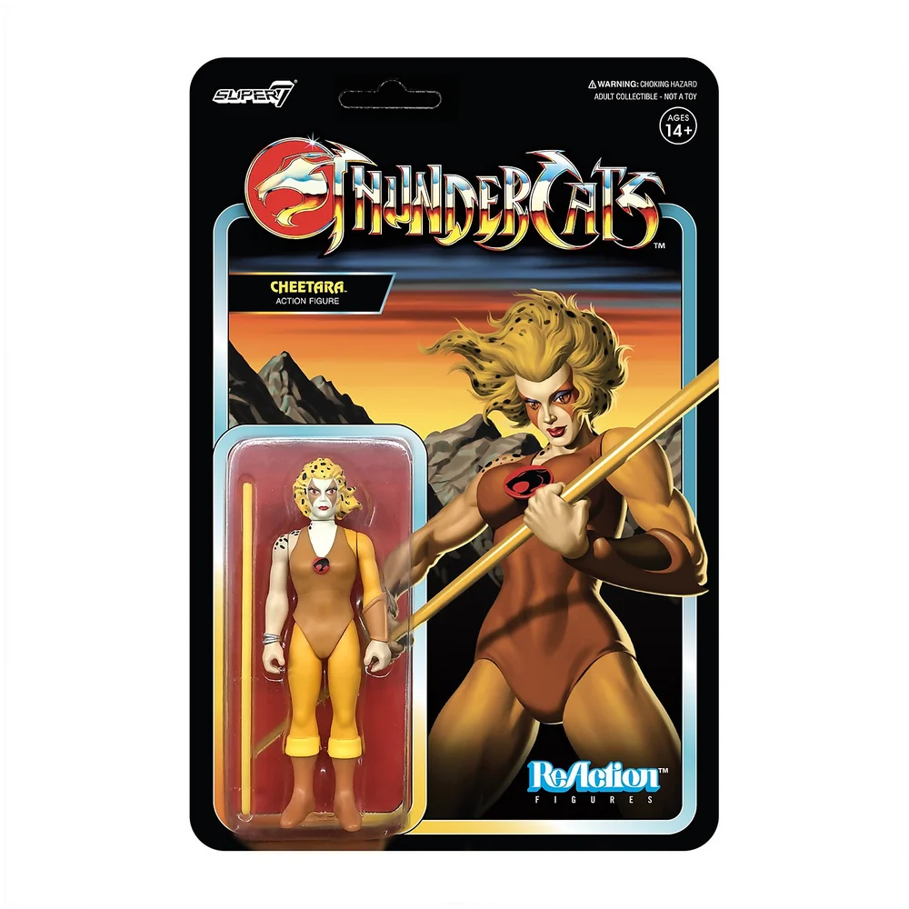 Super7 Thundercats ReActiefiguur - Cheetara Afbeelding 1