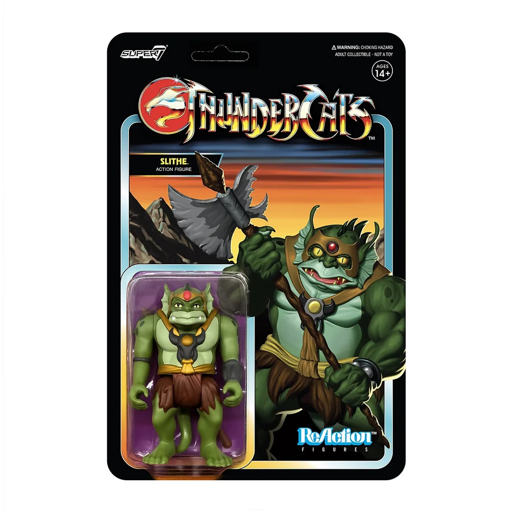 Super7 Thundercats ReActiefiguur - Slithe Afbeelding 1