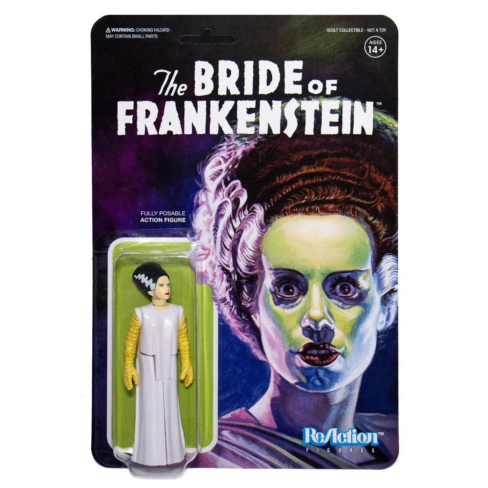 Super7 Universal Monsters ReAction Figure - Bride of Frankenstein Action Figure Afbeelding 1