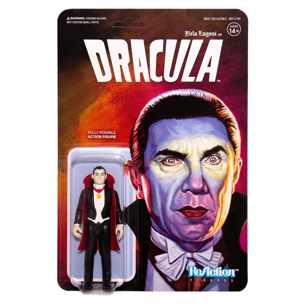Super7 Universal Monsters ReAction Figure - Dracula Action Figure Afbeelding 1