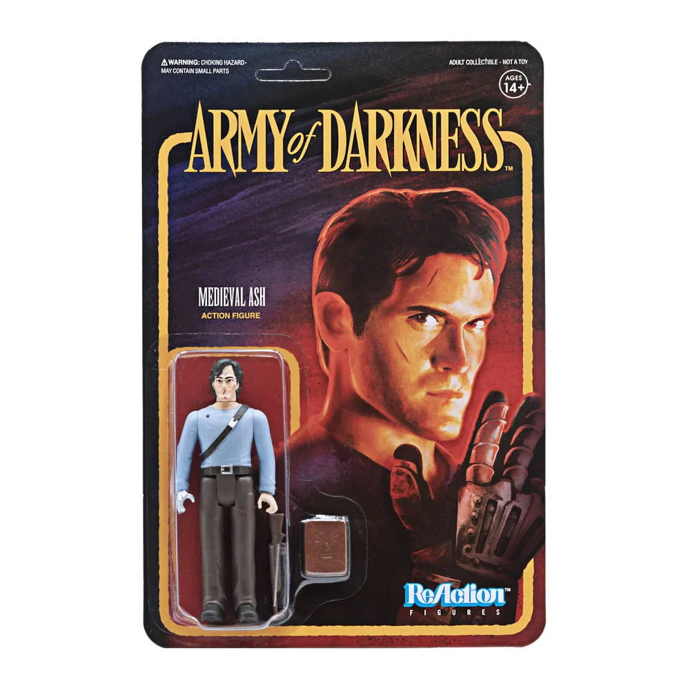 Super7 Army of Darkness ReActiefiguur - Middeleeuwse Ash Afbeelding 1