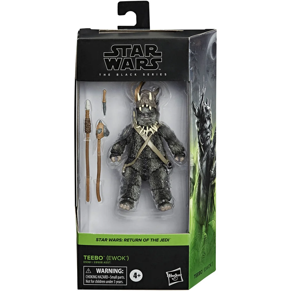 Hasbro Star Wars Black Series Teebo (Ewok) 15 cm Schaalfiguur Afbeelding 1