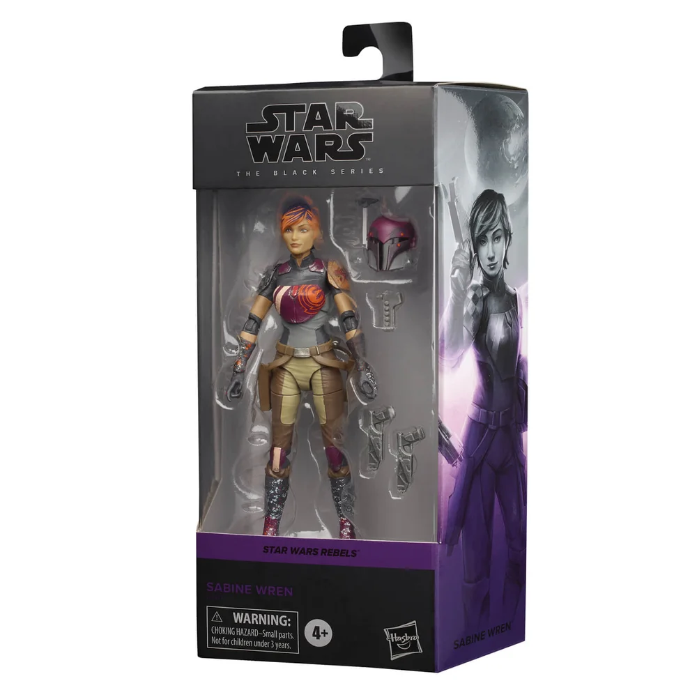 Hasbro Star Wars Black Series Rebels Sabine Ren 15 cm Schaalfiguur Afbeelding 1