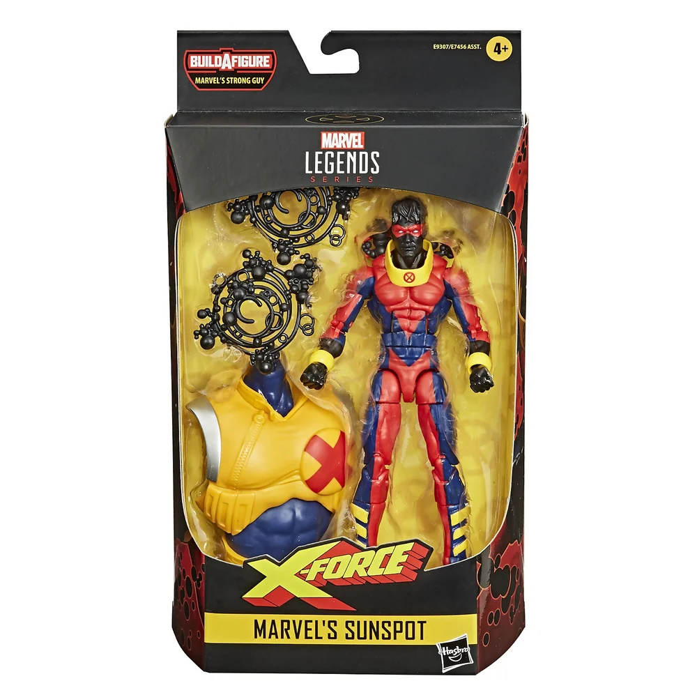 Hasbro Marvel Legends Deadpool Sunspot 6-Inch Scale Figure Afbeelding 1