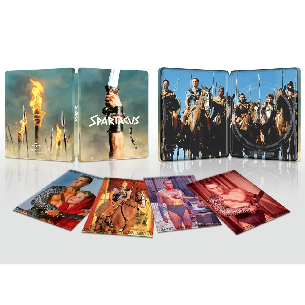 Spartacus - 60e Jubileum Limited Edition 4K Ultra HD Steelbook (Inclusief 2D Blu-ray) Afbeelding 1
