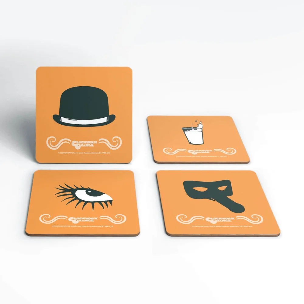 A Clockwork Orange Coaster Set Afbeelding 1