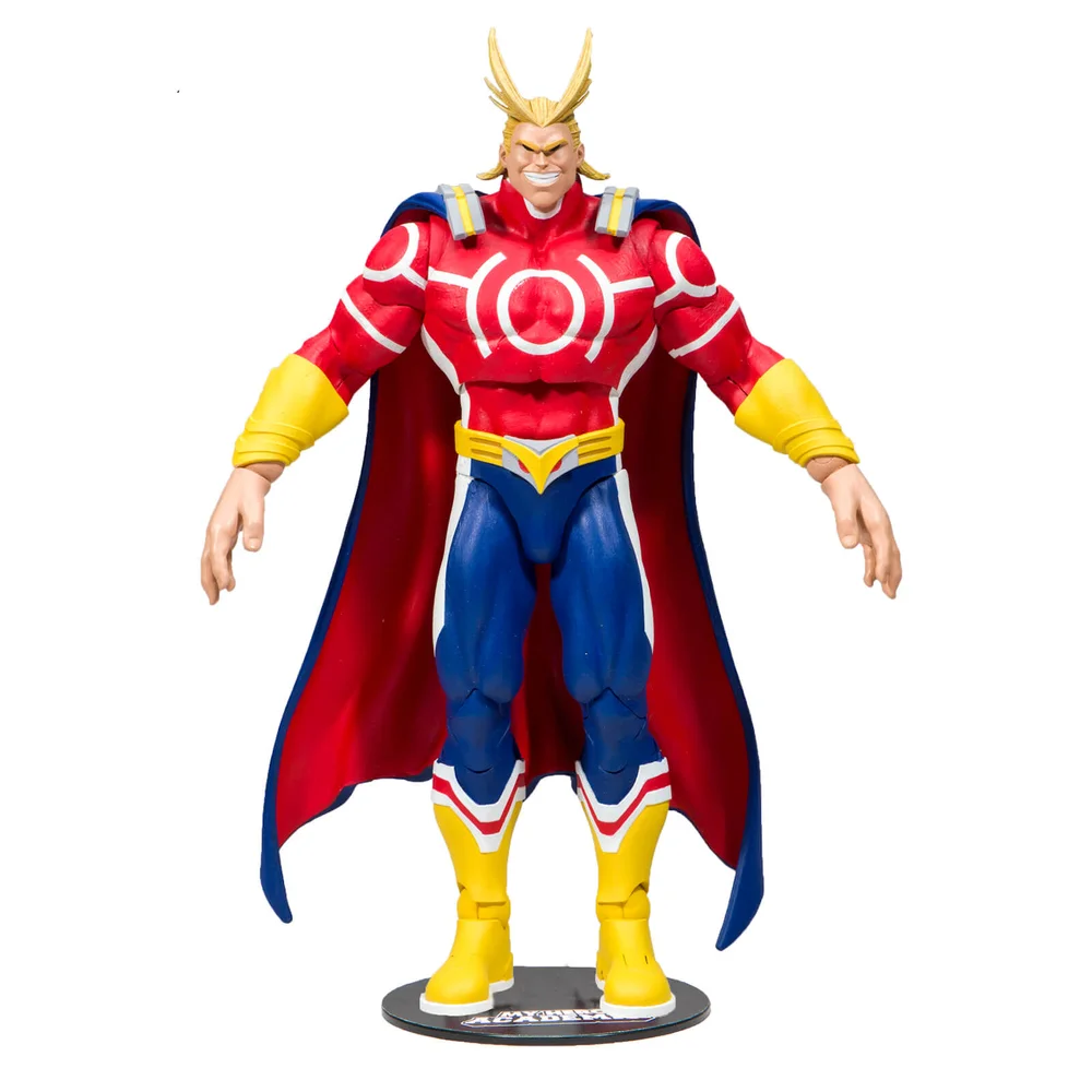 McFarlane My Hero Academia Actiefiguur All Might Silver Age Kostuum Variant 19 cm Afbeelding 1